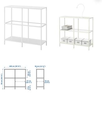 Scaffale ikea nuovo imballato