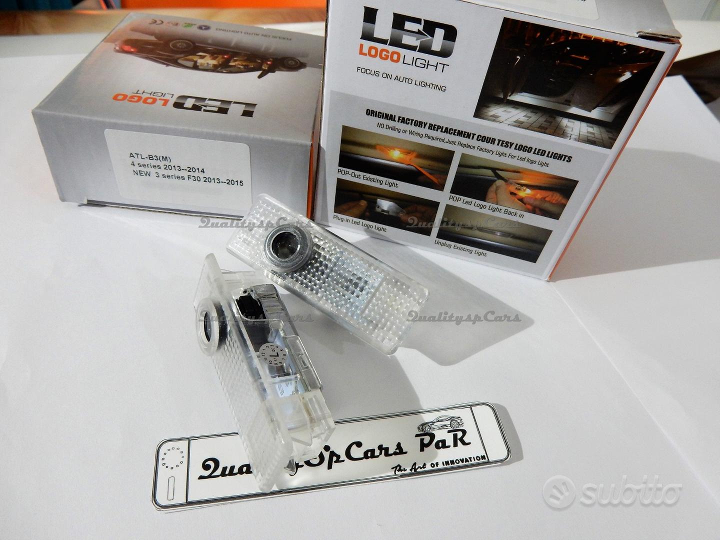 Kit Luci Logo Proiettore BMW M SPORT sottoporta Led Cree Cortesia 5W 12V -  Led Mauro Mania