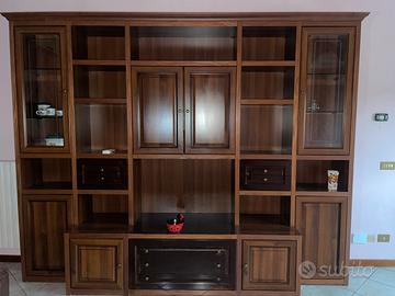 Mobile soggiorno porta TV in legno-stile classico