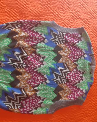 GILET MISSONI VINTAGE DA UOMO  NUOVO
