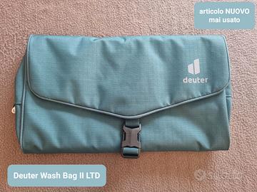 borsa trousse Deuter Wash Bag II LTD verde - NUOVO