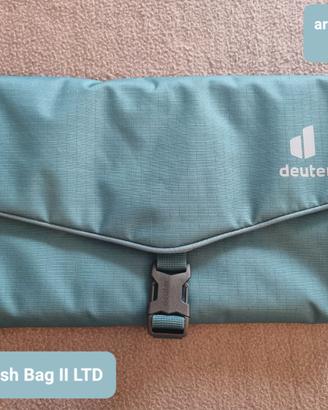 borsa trousse Deuter Wash Bag II LTD verde - NUOVO