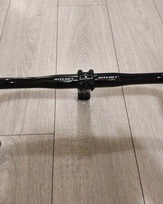 Manubrio più pipa BDC RITCHEY CARBONIO