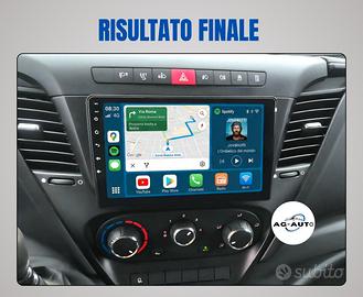 Iveco Daily KIT COMPLETO Autoradio android  2 din
