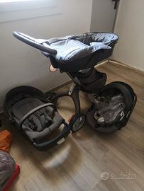 Trio Stokke Xplory Grigio Melange + Ovetto BeSafe