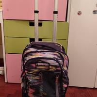 zaino per la scuola Seven con rotelle