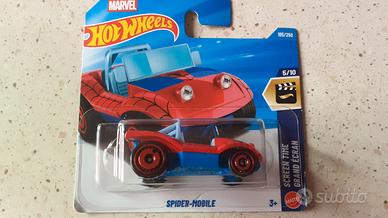 Hot Wheels Marvel Spider-Mobile 195/250 Nuovo