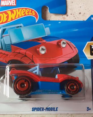 Hot Wheels Marvel Spider-Mobile 195/250 Nuovo