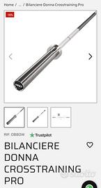 BILANCIERE CROSSTRAINING LACERTOSUS WOMAN 15KG 200