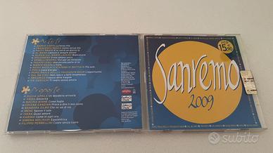 DOPPIO CD SANREMO 2009 + CD SANREMO 2010 + CD 2012