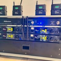 Radiomicrofoni t.bone a rack