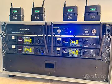 Radiomicrofoni t.bone a rack