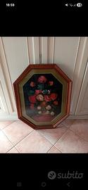 Quadro vintage ottagonale 