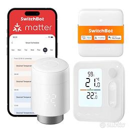 Combo SwitchBot valvola smart pannello e hub
