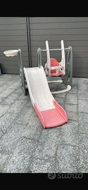 Scivolo e altalena bimbo/a
