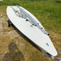 barca a vela deriva laser gxd 