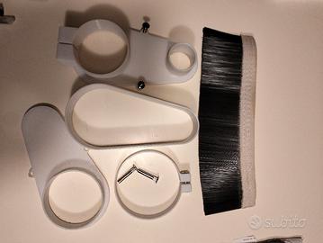 Spazzola aspirapolvere per cnc fai da te.