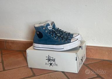 Chuck 70 HI x Stüssy, Blu