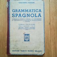 GRAMMATICA SPAGNOLA, G.Frisoni, Hoepli Milano, 194