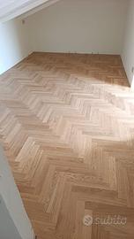 Parquet listello rovere prima scelta Firenze