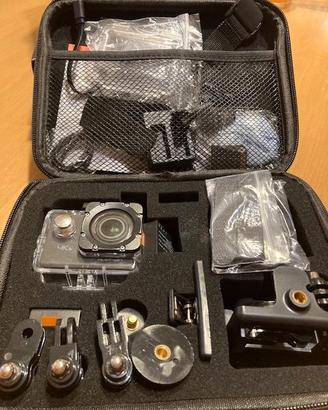 Apeman Action Cam A80 + Valigetta 4K 30 FPS Nativo
