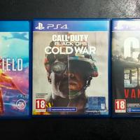 Giochi PS4-Call of duty-Battlefield