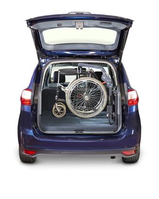 Gru elettrica per sollevamento sedia a rotelle