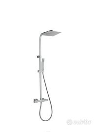 Colonna doccia termostatica Huber Quadro 35 con mi