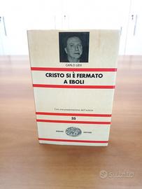 CRISTO SI È FERMATO A EBOLI, CARLO LEVI, EINAUDI.