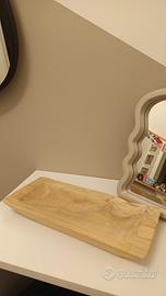 Svuota tasche - porta oggetti in legno 