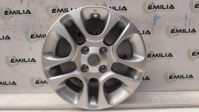 CERCHI IN LEGA 14 FIAT PANDA ORIGINALI SILVER