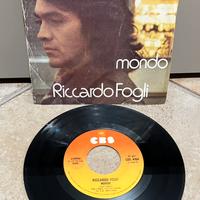 Vinile 45 giri Riccardo Fogli