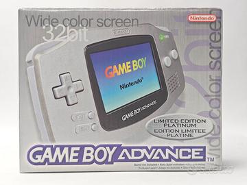 Nintendo Game Boy Advance Platinum edition NUOVO