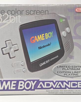 Nintendo Game Boy Advance Platinum edition NUOVO