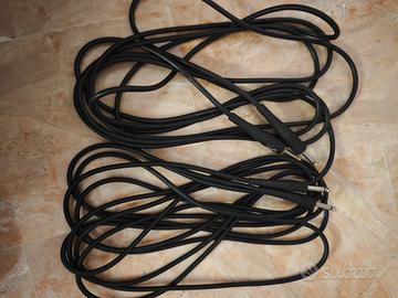 cavi per chitarra elettrica 2x5m