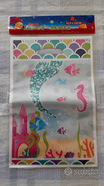 10 Pz sacchetti cellophane borsa gift compleanno