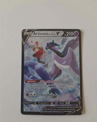 Carta pokémon Articuno di galar V