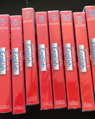 15 Cofanetti Corso Inglese Welcome to English