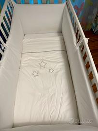 Culla Raffaello, Mod Tenerino | Bianco - Grigio