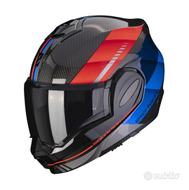Casco modulare Scorpion EXO-TECH EVO CARBON GENUS
