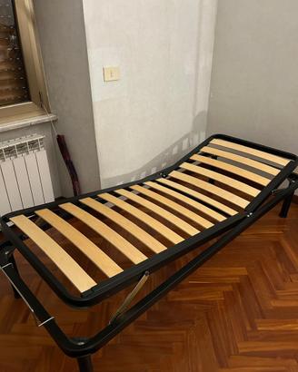 Rete singola a doghe regolabile
