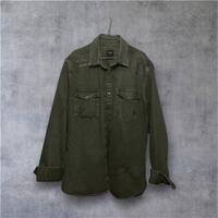 Giacca Denim Verde militare - Taglia XL