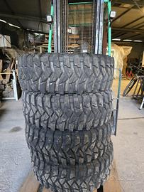 Cerchi 6 fori + Gomme 4x4 tipo Maxxis