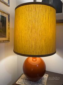 SGOMBERO - Lampada vintage anni ‘70 arancio