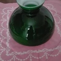 Bel paralume per lampadario in vetro verde bott