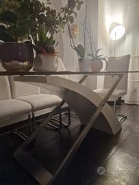 tavolo moderno + 8 sedie