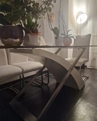 tavolo moderno + 8 sedie