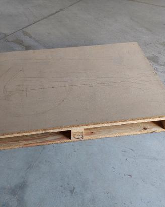  bancale in legno con top in legno