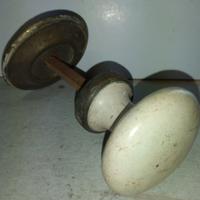 Antico pomolo per portone tardo 800 primi 900