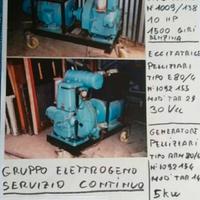 Motogeneratore folkmotor 5 kva 10 cv